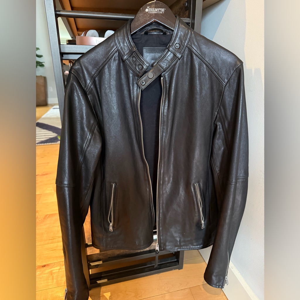 Men’s All Saints Cora Leather Jacket